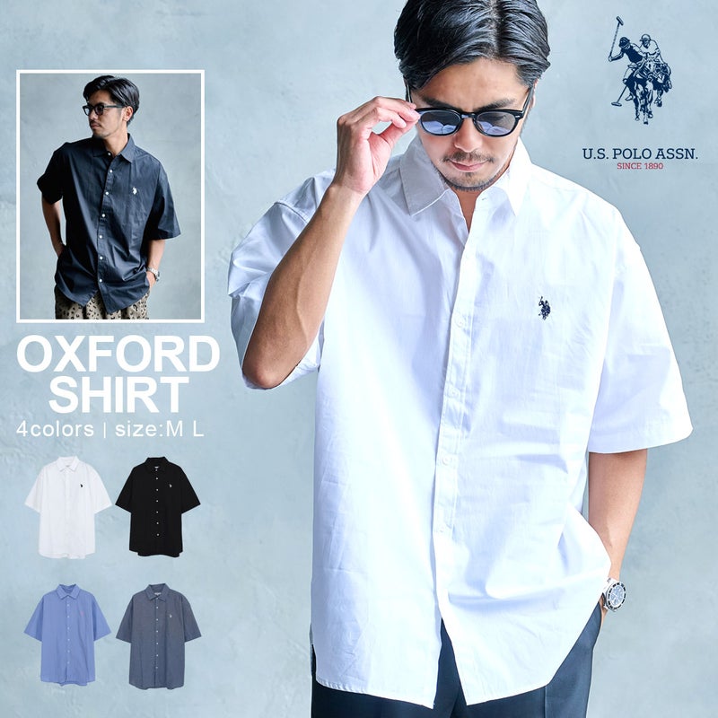 U.S. POLO ASSN.(ユーエスポロアッスン)short slieeve shirt半袖シャツ