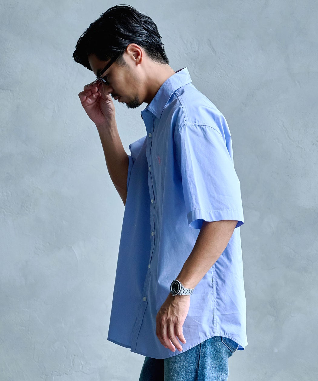 U.S. POLO ASSN.(ユーエスポロアッスン)short slieeve shirt半袖シャツ