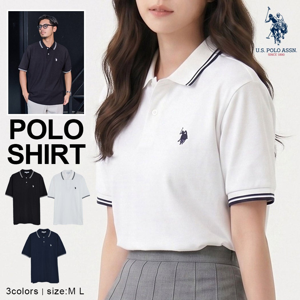U.S. POLO ASSN.(ユーエスポロアッスン)polo-shirt半袖ポロシャツ