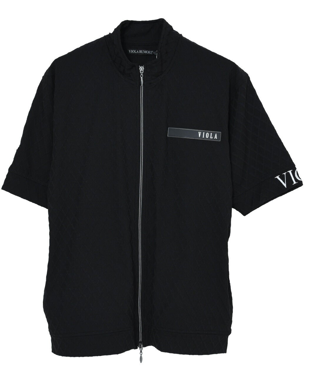 VIOLA(ヴィオラ)JQフルZIP UP 半袖ジャケット