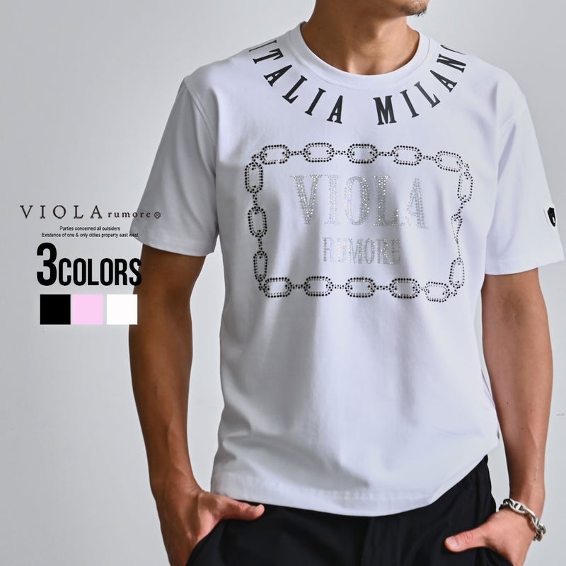 VIOLA(ヴィオラ)PRINT CN-T半袖Tシャツ