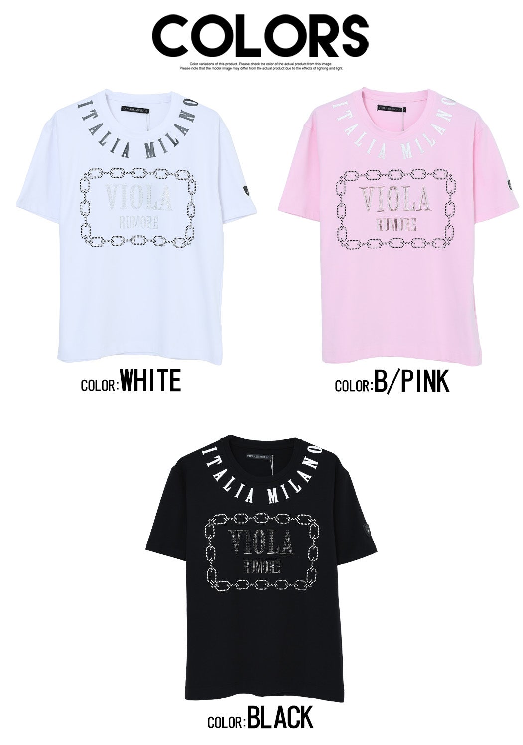 VIOLA(ヴィオラ)PRINT CN-T半袖Tシャツ