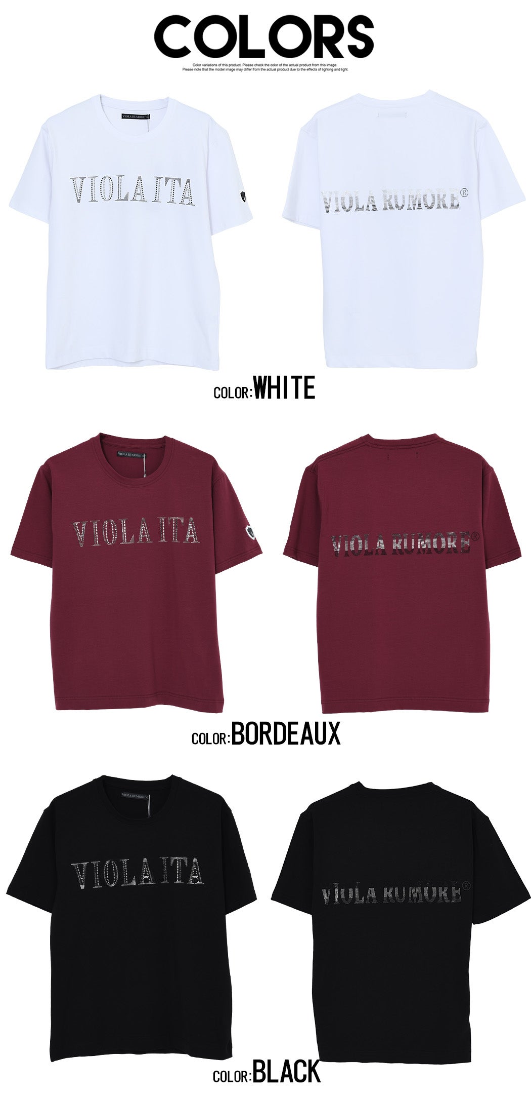VIOLA(ヴィオラ)PRINT ZIP UP半袖Tシャツ