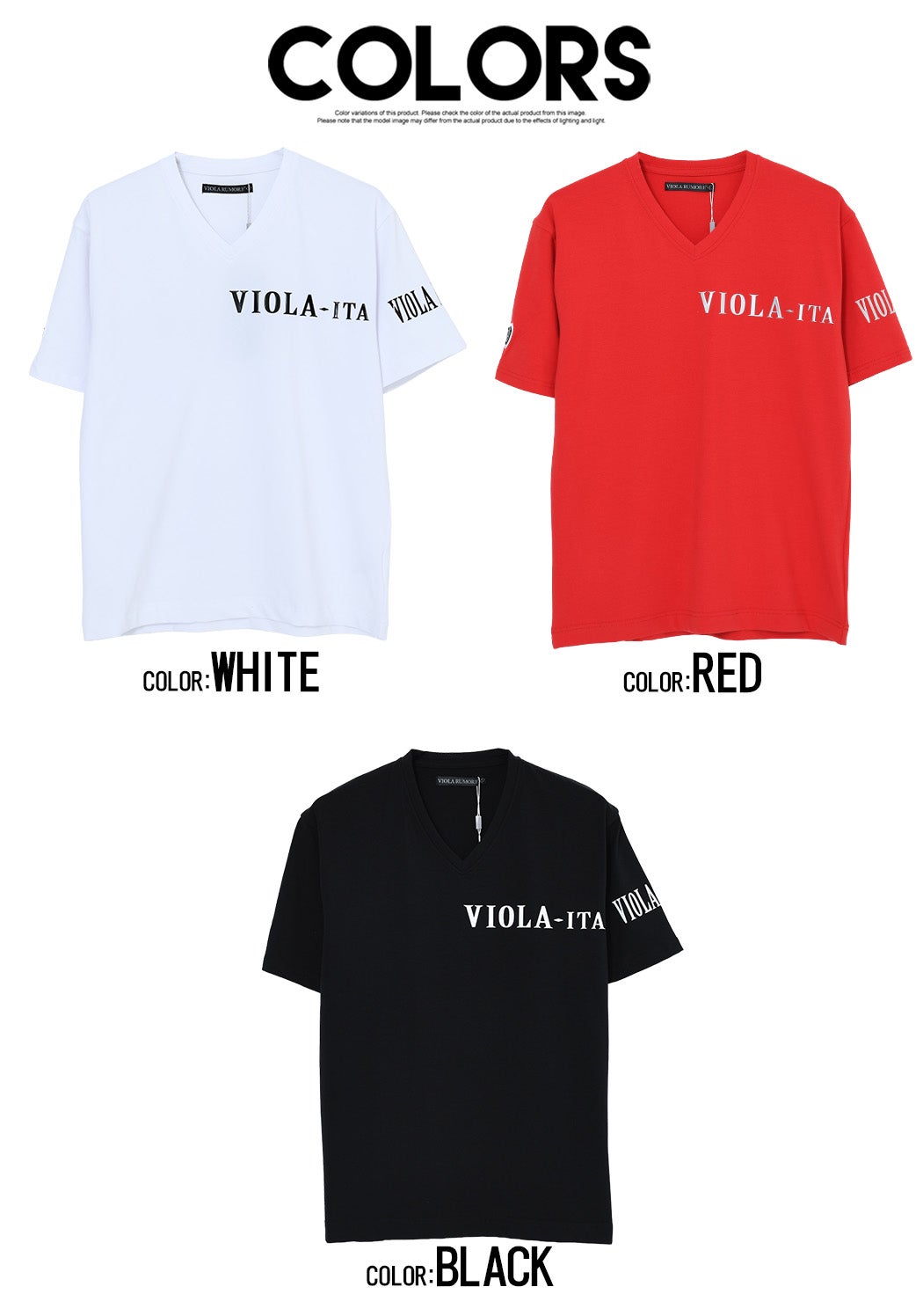 VIOLA(ヴィオラ)PRINT VN-T半袖Tシャツ