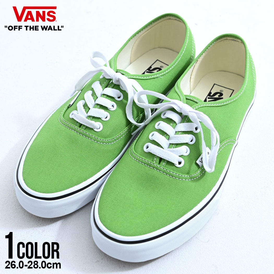 VANS(バンズ)Authentic COLOR THEORY Lime Burst