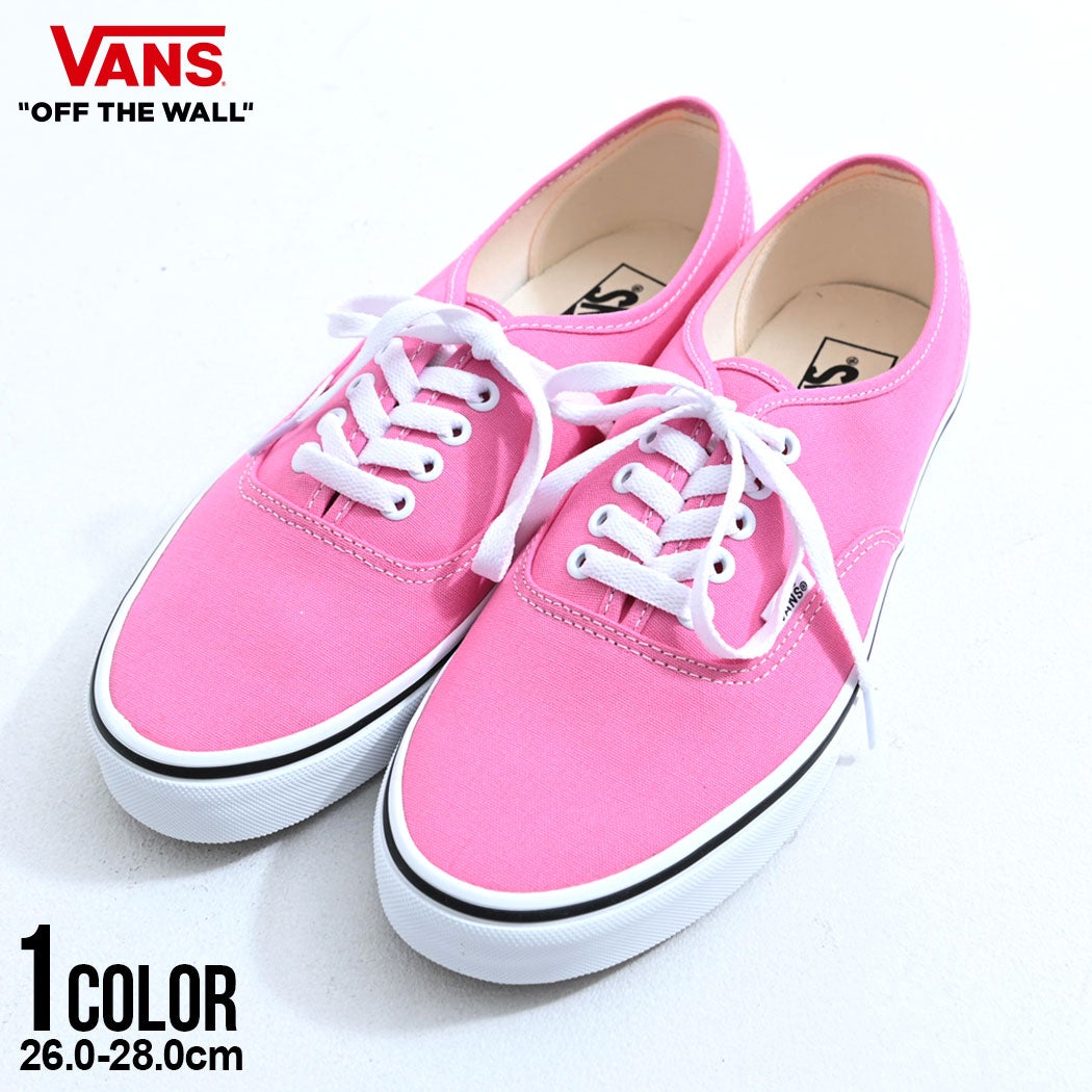 VANS(バンズ)Authentic COLOR THEORY Pink Fizz