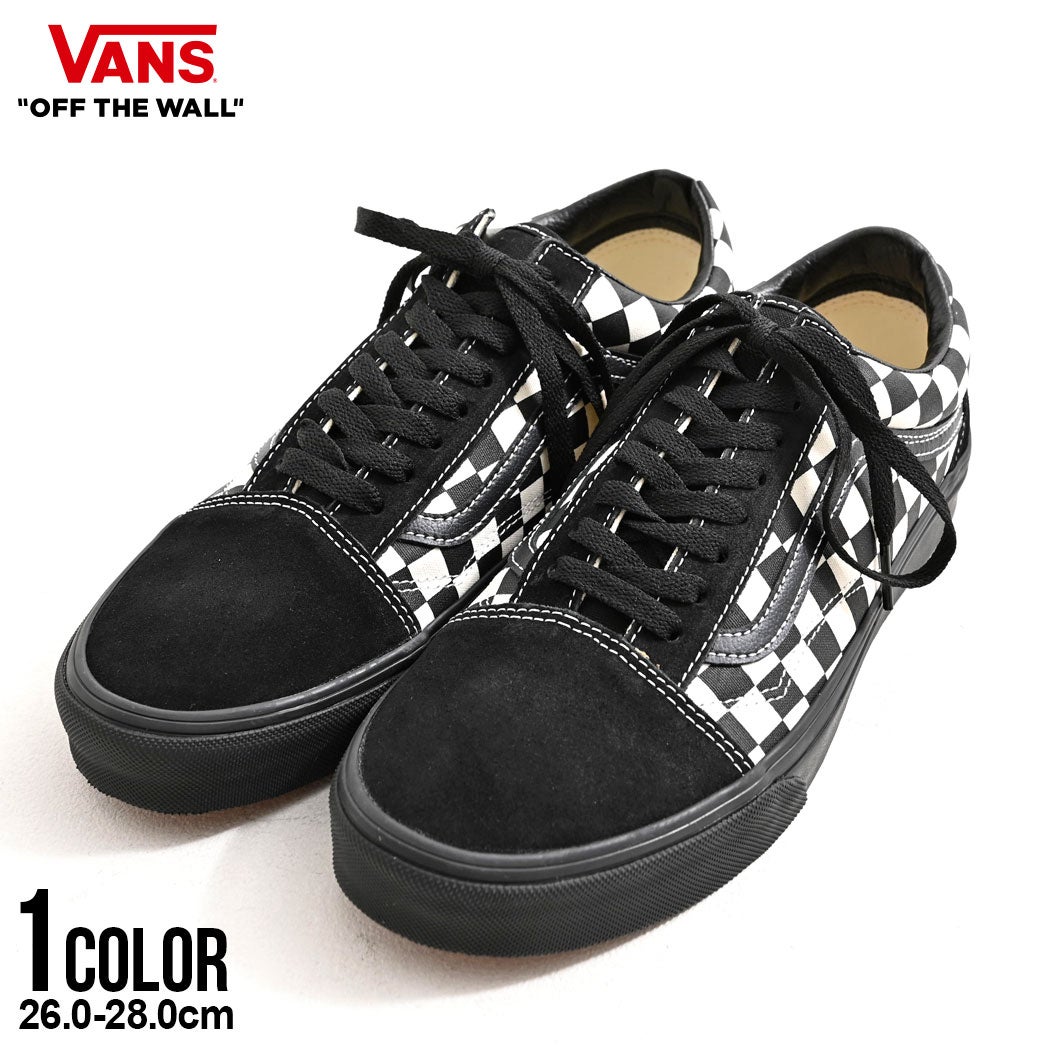 VANS(バンズ)Old Skool CHECKERBOARD BLACK/WHITE