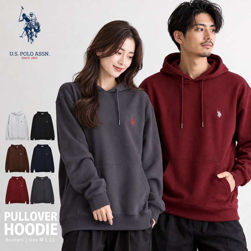 U.S. POLO ASSN.(ユーエスポロアッスン)プルフーディー