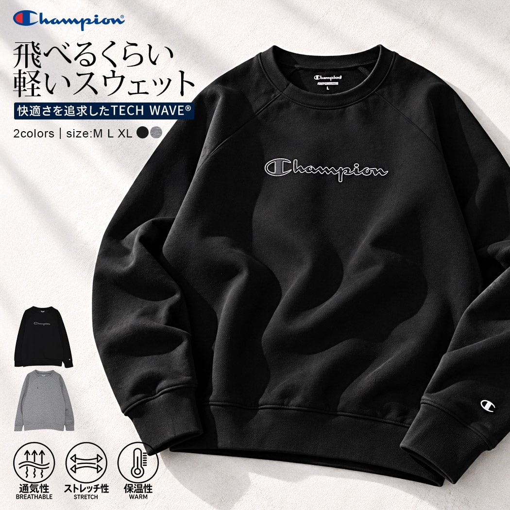 Champion(チャンピオン)TECH WEAVE 3LS CREW NECK SWEATSHIRT