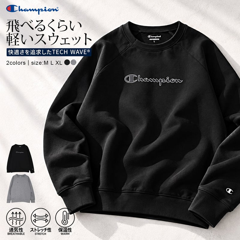 Champion(チャンピオン)TECH WEAVE 3LS CREW NECK SWEATSHIRT