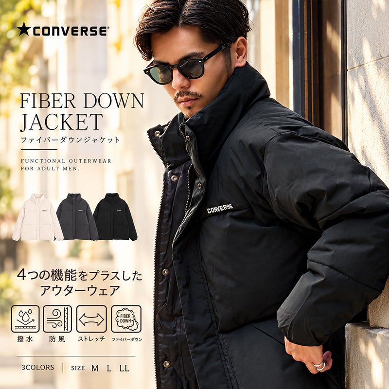  CONVERSE(コンバース)撥水・防風パテッドブルゾン